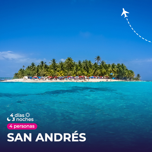 SAN ANDRÉS - 4 personas